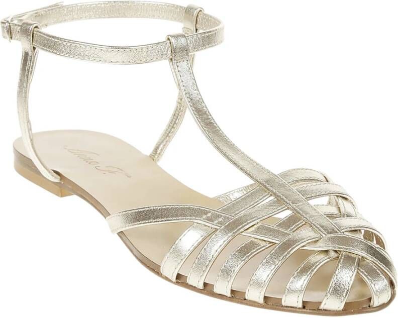 Anna F. Band Sandal Gray Dames