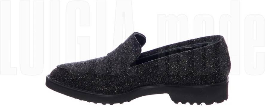 Anna F. Glitter Zwarte Schoenen Black Dames