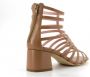 Anna F. High Heel Sandals Beige Dames - Thumbnail 3