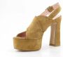 Anna F. High Heel Sandals Green Dames - Thumbnail 4