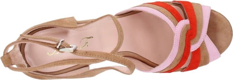 Anna F. Sandalen MultiKleur Multicolor Dames