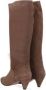 Anonymous Copenhagen Taupe Suede Stiletto Laarzen Brown Dames - Thumbnail 8