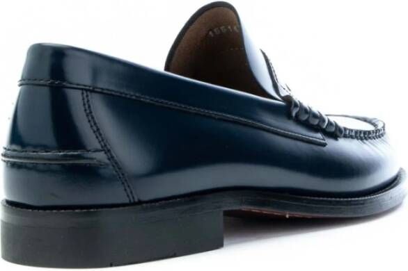 Antica Cuoieria Loafers Blue Heren