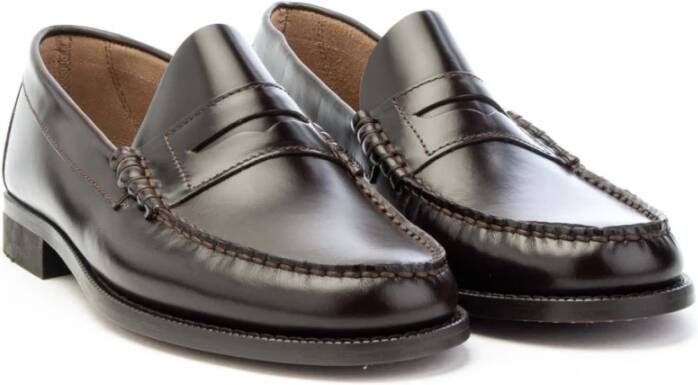 Antica Cuoieria Loafers Brown Heren