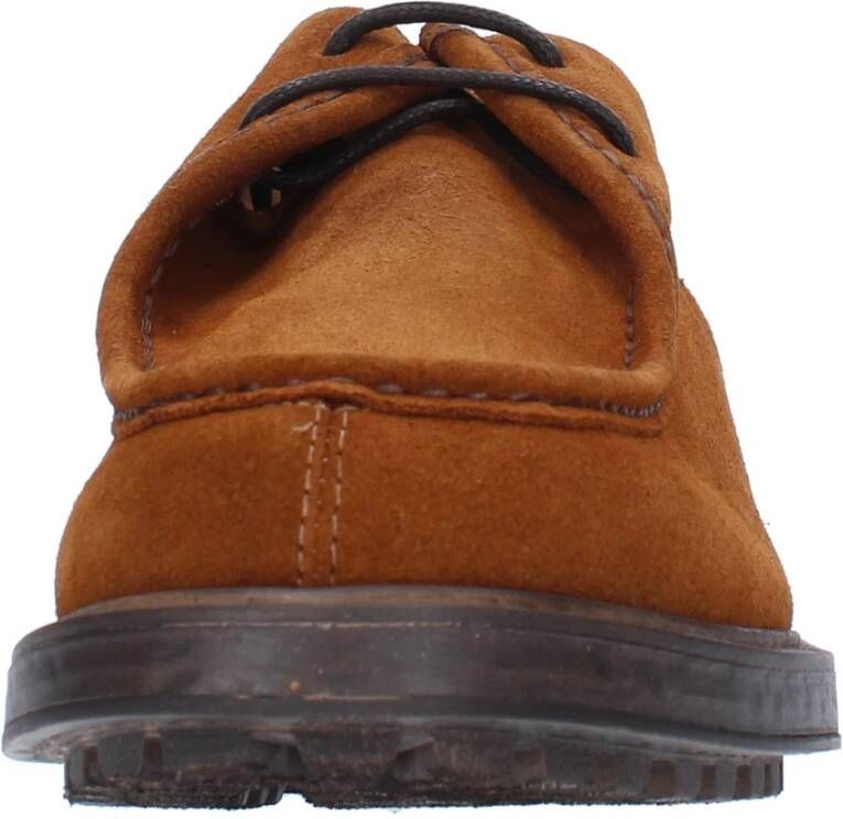 Antica Cuoieria Platte schoenen Bruin Brown Heren