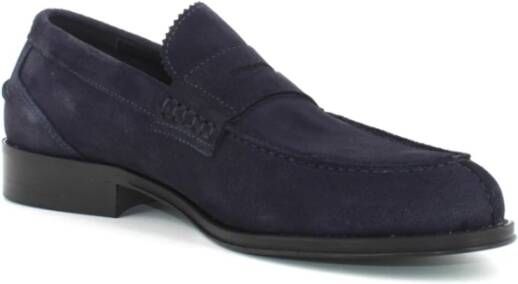 Antica Cuoieria Shoes Blue Heren