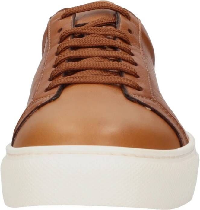 Antica Cuoieria Sneakers Bruin Brown Heren