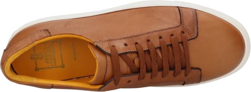 Antica Cuoieria Sneakers Bruin Brown Heren