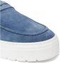 Antony Morato Blauwe Leren Mocassins Lente Zomer Heren Blue Heren - Thumbnail 5