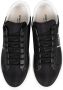 Antony Morato Eco Leren Sneakers Black Heren - Thumbnail 5