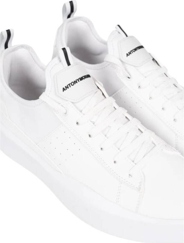 Antony Morato Eco Leren Sneakers White Heren