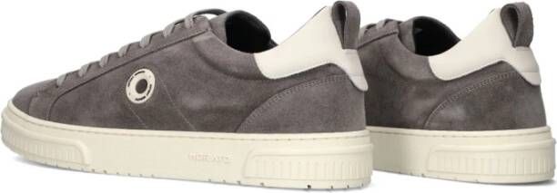 Antony Morato Grijze Suède Lage Sneakers Gray Heren