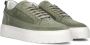 Antony Morato Groene Suède Lage Sneakers Mmfw01664 Green Heren - Thumbnail 5