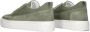 Antony Morato Groene Suède Lage Sneakers Mmfw01664 Green Heren - Thumbnail 6