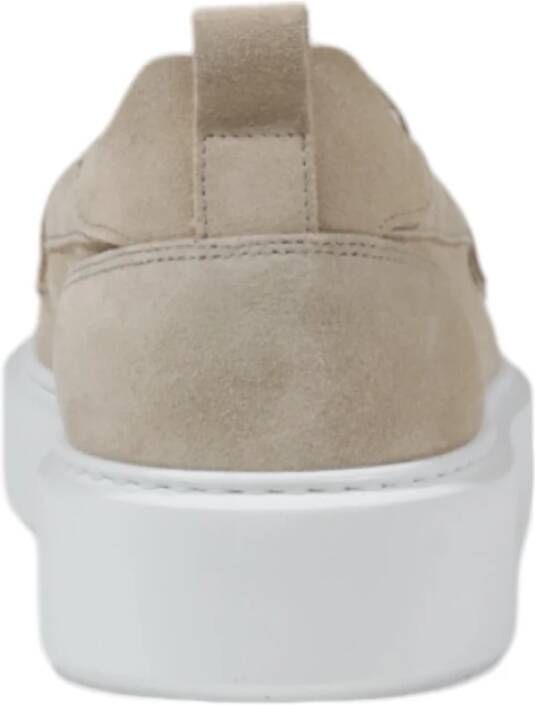 Antony Morato Lage Leren Schoenen Collectie Beige Heren