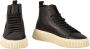 Antony Morato Leren Sneakers met Rubberen Zool Black Heren - Thumbnail 2