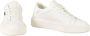 Antony Morato Leren Sneakers met Rubberen Zool White Heren - Thumbnail 2