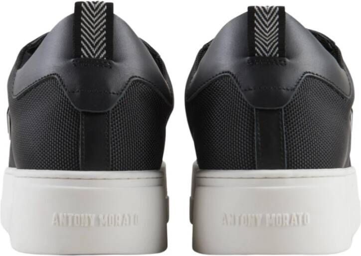 Antony Morato Metal Bold Nylon Sneakers Black Heren