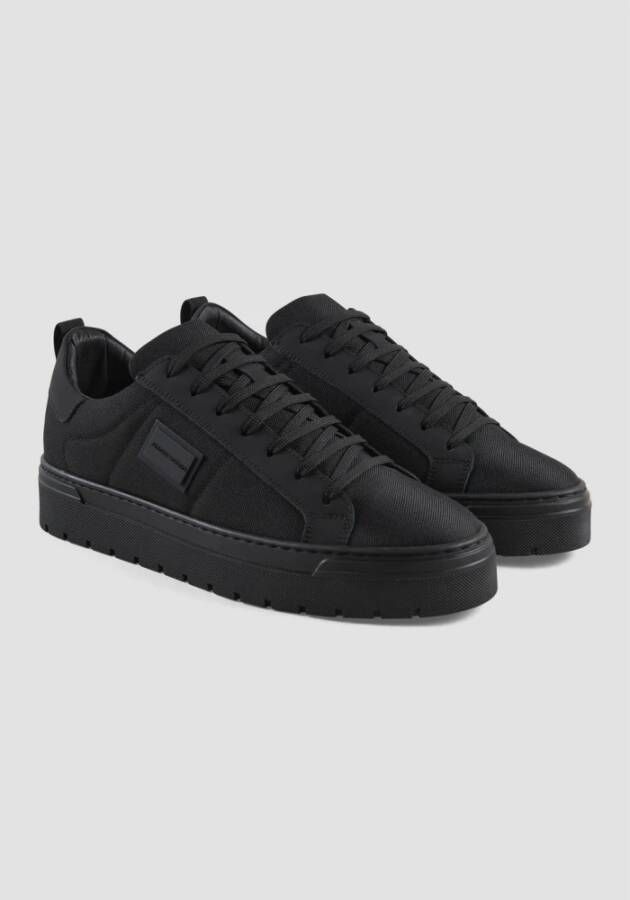 Antony Morato Metal Bold Sneaker voor Mannen Black Heren