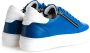 Antony Morato Italiaanse Leren Sneakers Blue Heren - Thumbnail 2