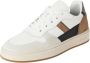 Antony Morato Witte leren sneaker emre stijl White Heren - Thumbnail 2