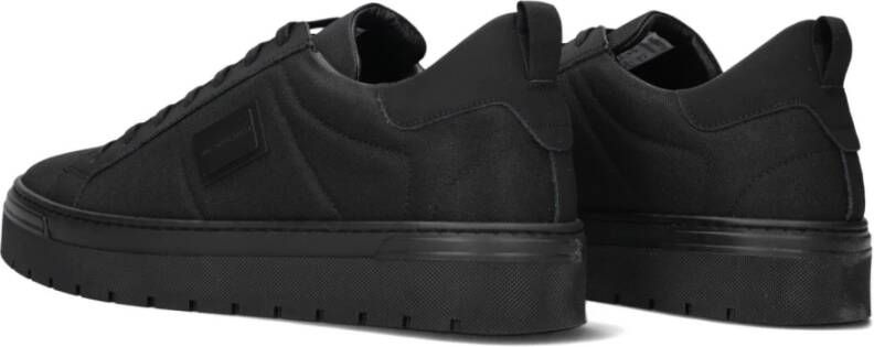 Antony Morato Zwarte Lage Top Sneakers Mmfw01703 Black Heren