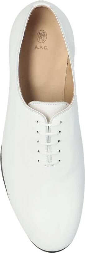 A.p.c. Frank Oxford schoenen White Dames