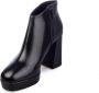 Apepazza Nicole F0nadia01 Lea Heel Boots Zwart Dames - Thumbnail 4