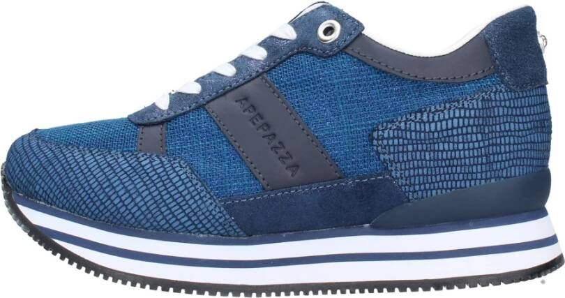 Apepazza Sneakers Blauw Blue Dames