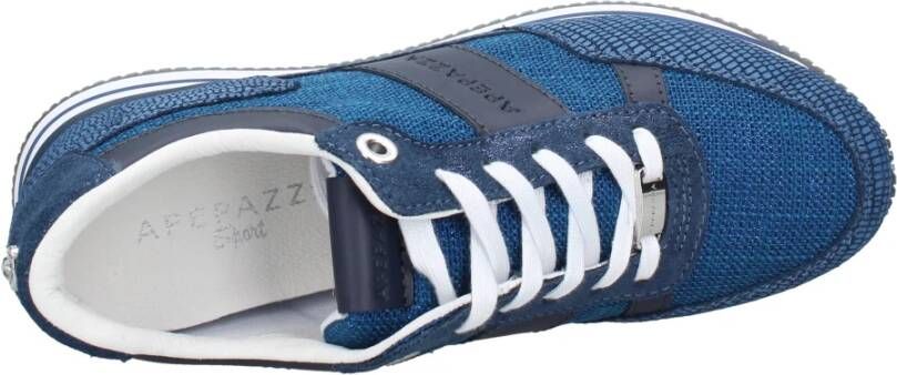 Apepazza Sneakers Blauw Blue Dames