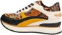 Apepazza Sneakers Raven Wedge Laced Runni Oranje Dames - Thumbnail 3