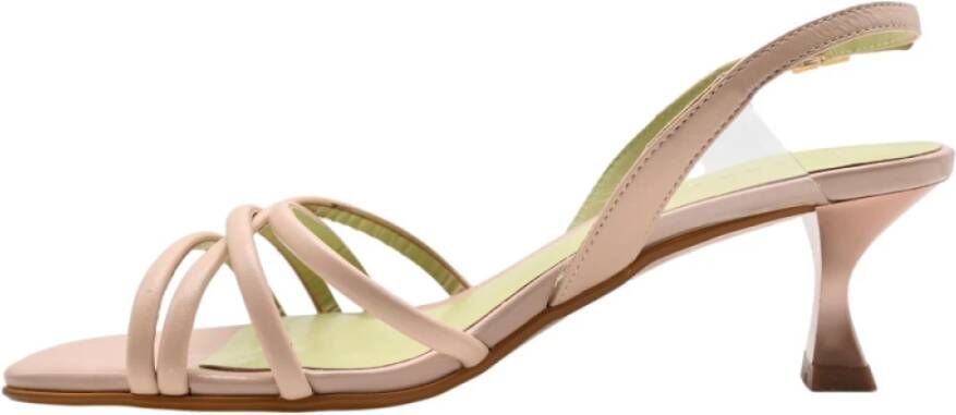 Apepazza Stijlvolle hakken in kamille roze Beige Dames