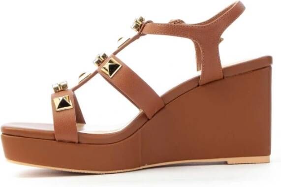 Apepazza Wedge Sandalen Brown Dames