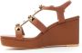 Apepazza Wedge Sandalen Brown Dames - Thumbnail 4