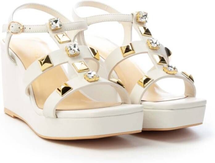 Apepazza Wedges White Dames