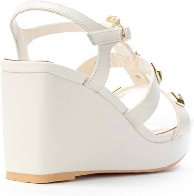 Apepazza Wedges White Dames