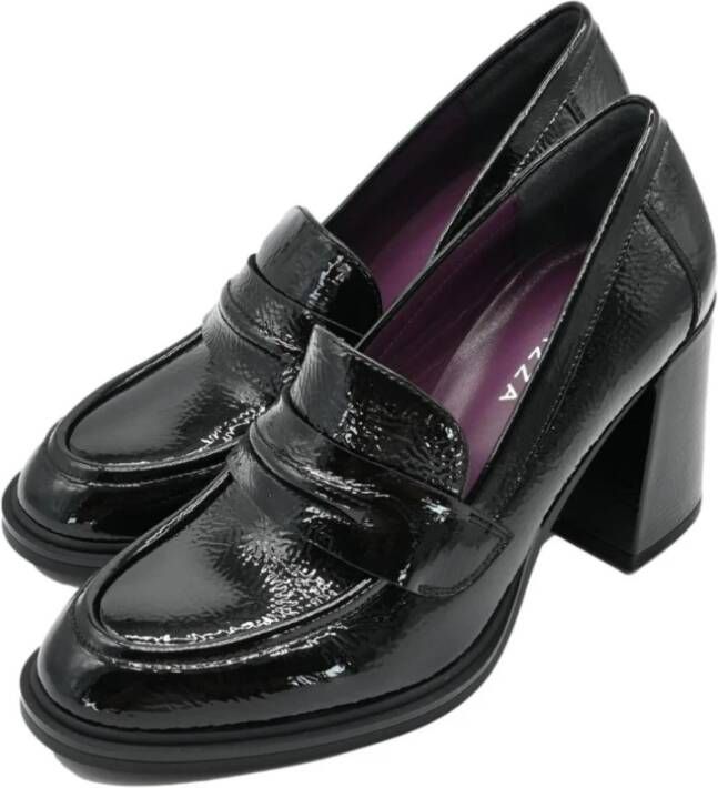 Apepazza Zwarte Trendy Hoge Hakken Black Dames