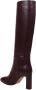 Aquazzura Aubergine Sellier Boot Red Dames - Thumbnail 3