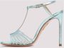 Aquazzura Blauwe Amore Mio Sandalen Blue Dames - Thumbnail 2