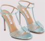 Aquazzura Blauwe Amore Mio Sandalen Blue Dames - Thumbnail 3