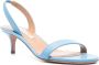 Aquazzura Blauwe Elegante Open Lage Hak Sandalen Blue Dames - Thumbnail 2