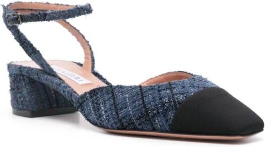 Aquazzura Blauwe hak sandalen Blue Dames