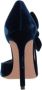 Aquazzura Blauwe Velvet Puntige Neus Stiletto Pomp Blue Dames - Thumbnail 3