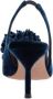 Aquazzura Blauwe Velvet Slingback Pumps met Pom-Pom Blue Dames - Thumbnail 3