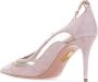 Aquazzura Elegant Mid-Heel Pointed Toe Pumps Beige Dames - Thumbnail 3