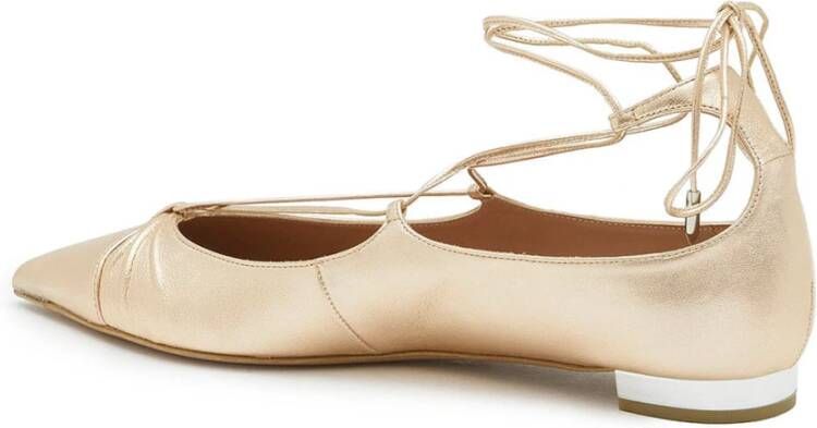 Aquazzura Elegante Ballet Flats voor Vrouwen Yellow Dames