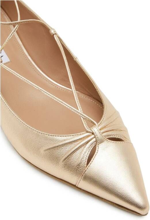 Aquazzura Elegante Ballet Flats voor Vrouwen Yellow Dames