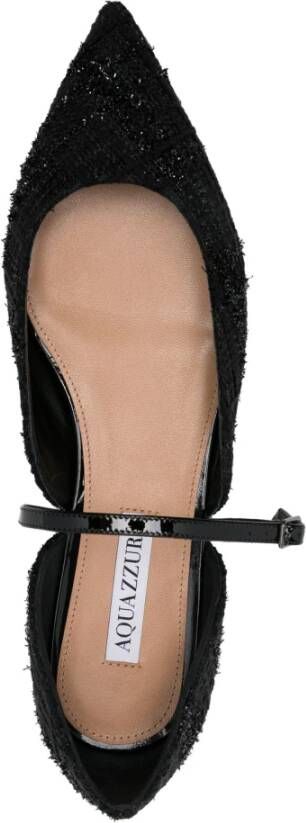 Aquazzura Elegante balletflats voor vrouwen Black Dames