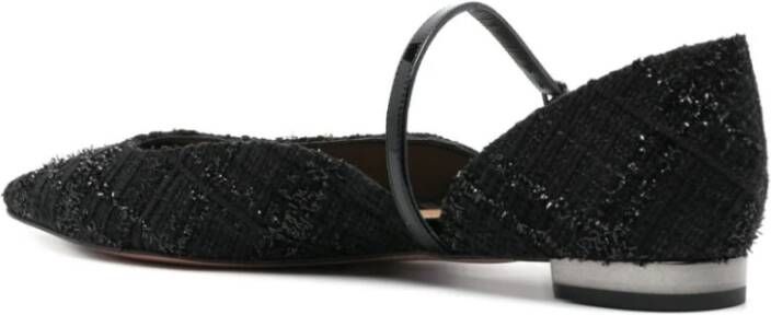 Aquazzura Elegante balletflats voor vrouwen Black Dames