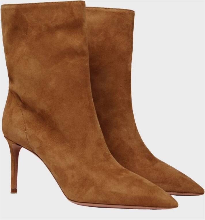 Aquazzura Elegante Bootie voor Vrouwen Brown Dames